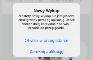 „Niestety nowy wykop nie jest jeszcze gotowy”, że co???