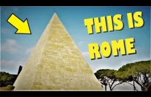Wielka starożytna piramida w centrum Rzymu!