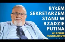 Jak rosyjski polityk ocenia Putina, Rosję i Polaków?- Władimir Ponomariow