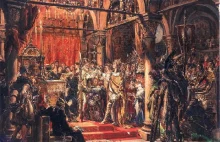 Przypuszczalne zakulisowe rozmowy Chrobrego z niemieckim cesarzem