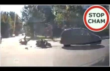 Wypadek motocyklisty w Szczecinie - 23.08.2023