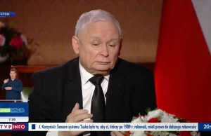 Antyunijny wywiad Kaczyńskiego w TVP. PiS wprowadza narrację o POLEXICIE