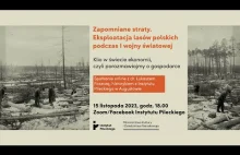 Zapomniane straty. Eksploatacja lasów polskich podczas I wojny światowej