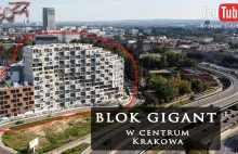 Kontrowersyjny blok gigant w centrum Krakowa