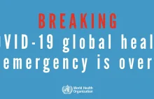 WHO: ogłaszamy koniec międzynarodowego stanu zagrożenia zdrowia publicznego