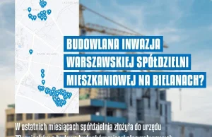 Warszawska Spółdzielnia Mieszkaniowa planuje dobudować piętra w 78 blokach! NIE