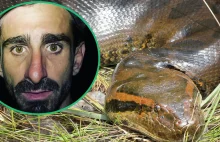 Ekolog pozwolił się zjeść żywcem anakondzie. Zrobił to, by ratować Amazonię