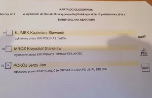 Wybory 2019, senat - kandydat PiS wygrał minimalnie przez oszustwo?