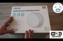 Prezentacja działania Mesh Tp-Link Deco X50 - PoE Wi-Fi6