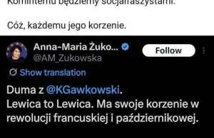 Żukowska przyznaje,że jest komunistką... a partia Razem to prawica