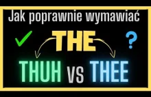 WYMOWA The: Thee czy Thuh? Angielski