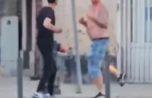 W Poznaniu Gruzini atakują człowieka nożem