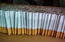 Ponad milion papierosów. Nielegalna fabryka zlikwidowana przez CBŚP