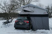 Jak uszyć przedsionek do namiotu dachowego i sporo zaoszczędzić?