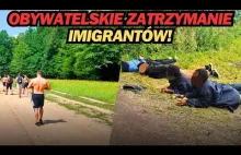 Kibice złapali imigrantów obywatelskie zatrzymanie