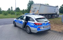 Kompletnie pijany kierowca 40-tonowej ciężarówki!