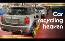 Jak wyglada auto złom w UK - recykling