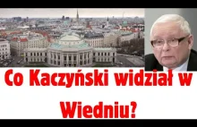Co Kaczyński widział w Wiedniu?