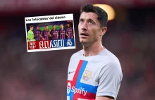 Wpadka hiszpańskiego dziennika przed El Clasico. Chodzi o Lewandowskiego