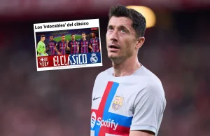 Wpadka hiszpańskiego dziennika przed El Clasico. Chodzi o Lewandowskiego