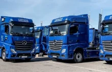 Strajk kierowców polskich ciężarówek w Niemczech przybiera na sile
