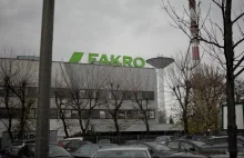 Ostrzał Lwowa. Spłonęła polska fabryka okien Fakro.