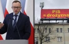 Artur Soboń o billboardach z hasłem "PiS=drożyzna": bezczelne kłamstwo