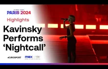 Najlepszy moment Igrzysk. Kavinsky i Angele wykonują utwór Nightcall na koniec