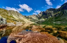 Tatry poranek nad Wielkim Hińczowym Stawem / Fotografujemy Przyrodę