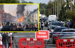 Starcia z policją po ataku w Southport. Protestujący zaatakowali meczet