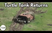 Rosja używa Czołgów-Zółwi