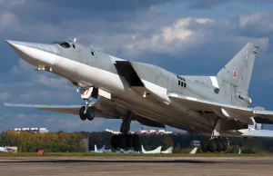 Rosjanom spadł bombowiec Tu-22M, który powracał z misji ataku Ukrainy