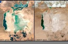 Cud w Kazachstanie. Podnosi się poziom wody w umierającym jeziorze