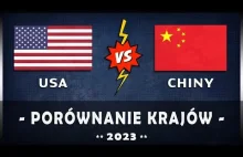 USA vs CHINY - Porównanie gospodarcze w ROKU 2023