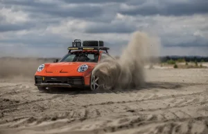 Porsche 911 Dakar RED58 Special w hołdzie Sobiesławowi Zasadzie