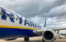 Incydent z samolotem Ryanaira lecącego z Bydgoszczy do Birmingham.