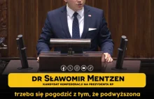 Świetne wystąpienie Mentzena o podatku Belki