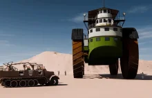 Hotel na kołach z 1932 roku - marzenie o pustynnym Titanicu.