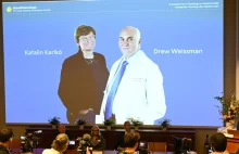 Nagroda Nobla 2023 z medycyny za odkrycie, które doprowadziło do szczepionki mRN
