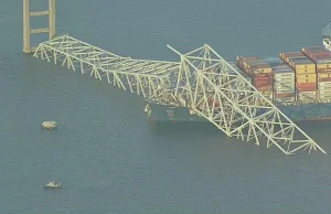 Katastrofa w Baltimore. Zawalił się most
