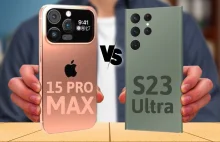 Samsung Galaxy S23 Ultra VS iPhone 15 Pro Max