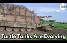 Rosyjskie czołgi-żółwie weszły na nowy poziom