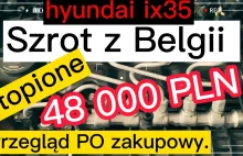 Tak wygląda szrot sprowadzony z zachodu. Hyundai ix35 z Belgii za 48000zł.