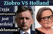 ZIOBRO vs HOLLAND - porównanie propagandy obojga, stanowisko ws sporu Agnieszki