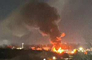 Kolejna rosyjska rafineria płonie po ataku ukraińskich dronów