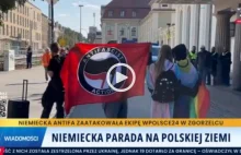 Niemiecka Antifa zaatakowała ekipę Telewizji wPolsce24