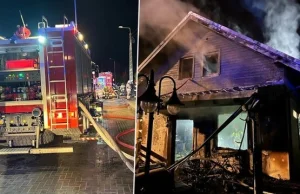 Pożar domu w Choroszczy. Nie żyją cztery osoby, w tym troje dzieci