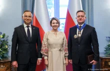 Andrzej Duda nadał Krzyż Komandorski zGwiazdą Orderu Zasługi Wasylowi Zwaryczowi