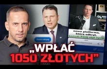 Fałszywa reklama AI z Mentzenem namawia na wpłatę.