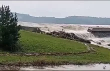 Pękł kolejny zbiornik, tym razem Topola. Zagrożony Paczków i Nysa